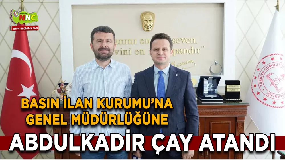 Basın İlan Kurumu’na Abdulkadir Çay genel müdür olarak atandı Abdulkadir Çay kimdir?