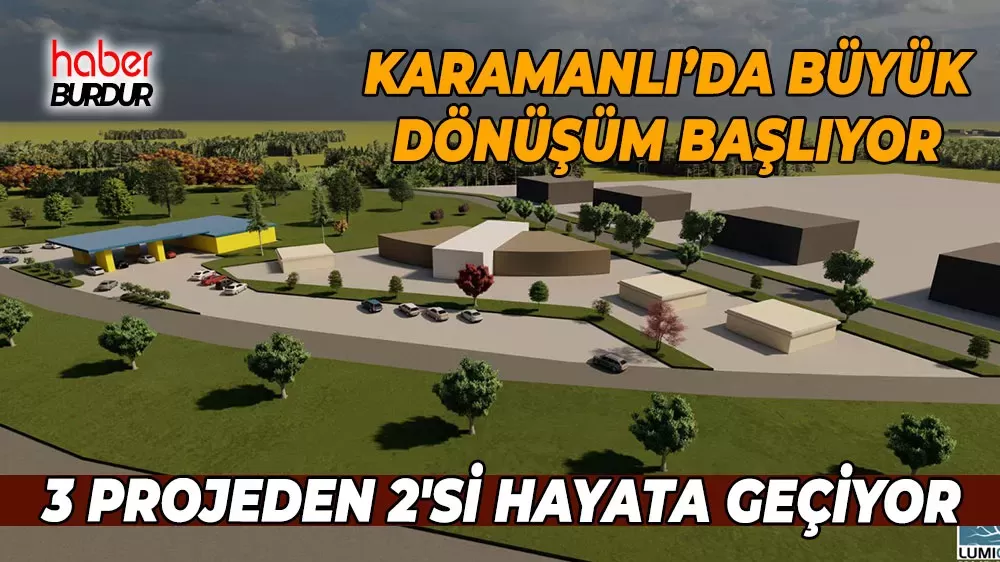 Başkan Selimoğlu ilçeni görünümünü değiştirecek 3 önemli projeyi duyurdu