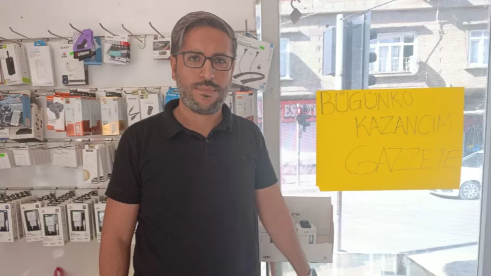  Bir günlük kazancını Gazze'ye bağışlayacağını açıkladı