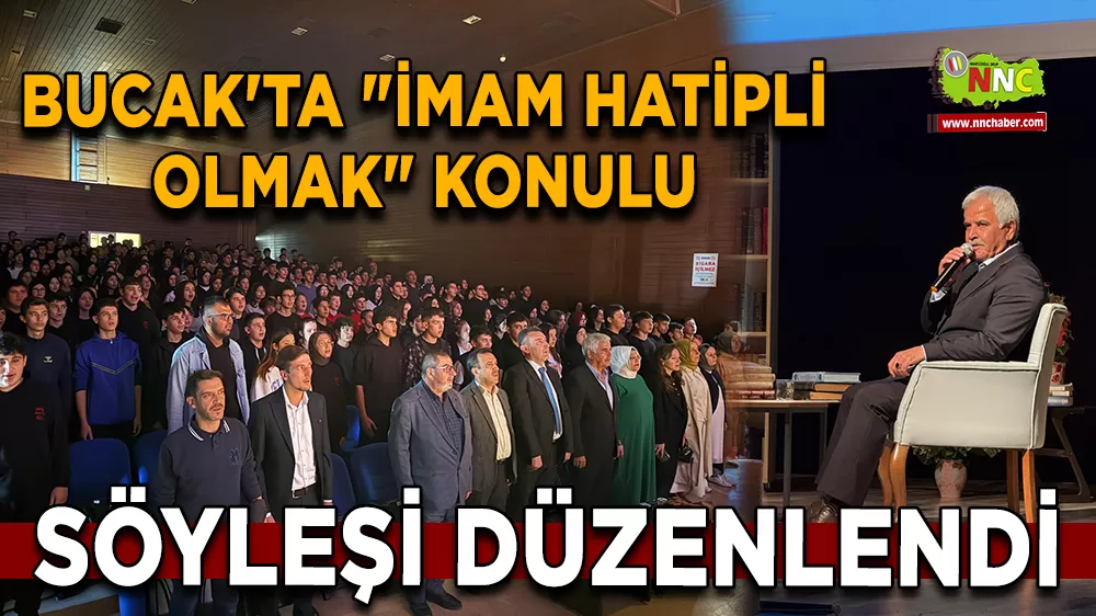 Bucak'ta "İmam Hatipli Olmak" konulu söyleşi düzenlendi