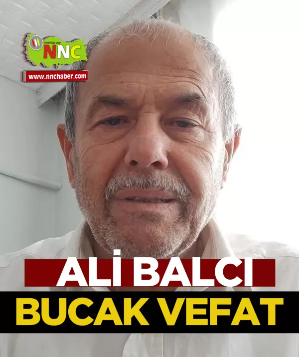 Bucak Vefat Ali Balcı
