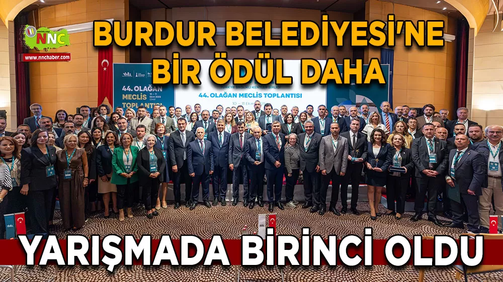Burdur Belediyesi Mine Hanım Merkezi’ne 1.lik ödülü