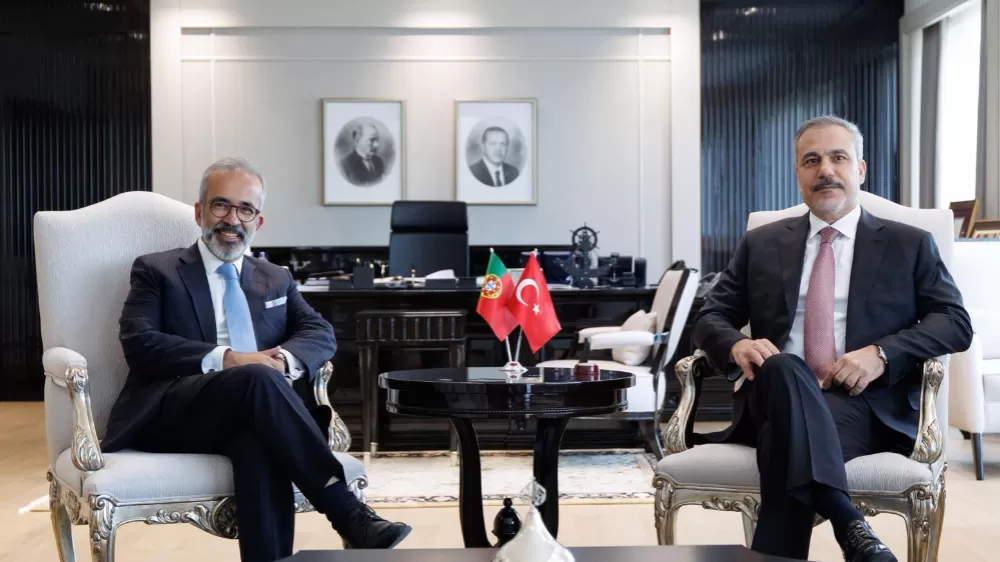 Dışişleri Bakanı Fidan, Portekizli mevkidaşı Rangel ile görüştü