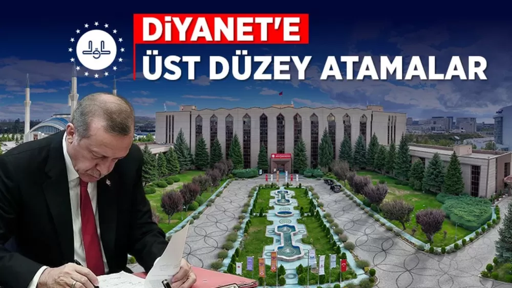 Diyanet İşleri Başkanlığında  Büyük Değişiklik görevden alma ve yeni atamalar resmi gazetede 