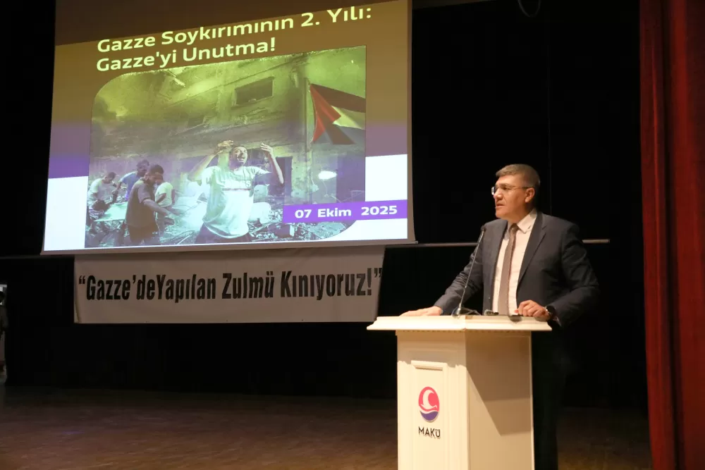 MAKÜ’de 7 Ekim 2023’ün ikinci yıl dönümünde “İsrail Sorunu” konuşuldu