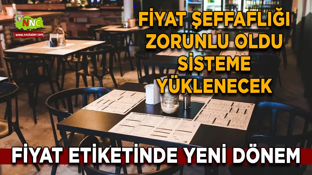 Fiyat etiketinde yeni dönem Fiyat şeffaflığı zorunlu oldu Sisteme yüklenecek