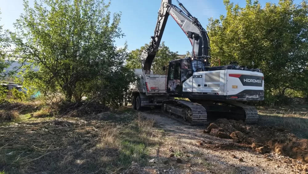 Bucak'ta imara yeni açılmıştı! Altyapı çalışması başladı