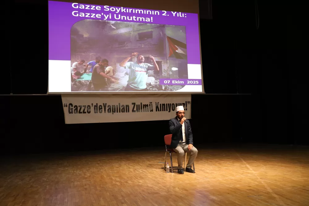 MAKÜ’de 7 Ekim 2023’ün ikinci yıl dönümünde “İsrail Sorunu” konuşuldu