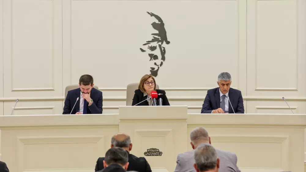 Gaziantep Büyükşehir Belediyesi Ekim Ayı Meclisi toplandı