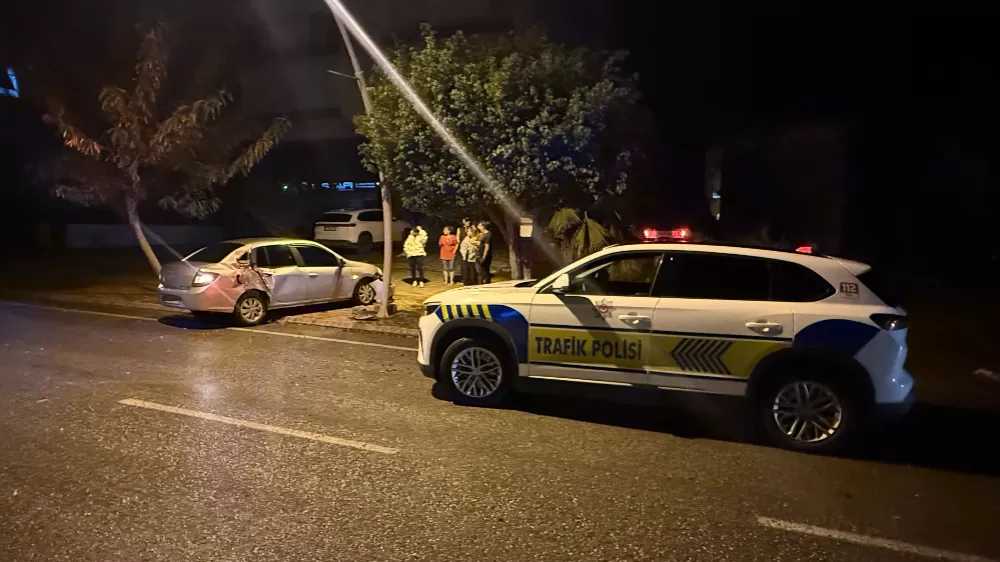 Gazipaşa'da kaza yapan sürücü firar etti