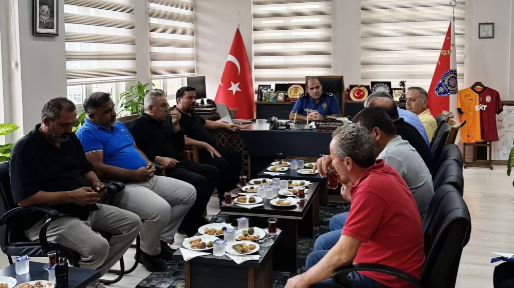 Gazipaşa'da muhtarlarla 'Huzur Toplantısı' yapıldı