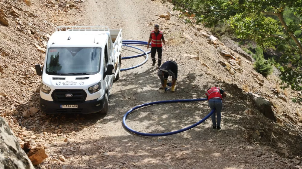 Hatay’da suya can suyu! Hassa’da dev kaptaj hamlesi başladı