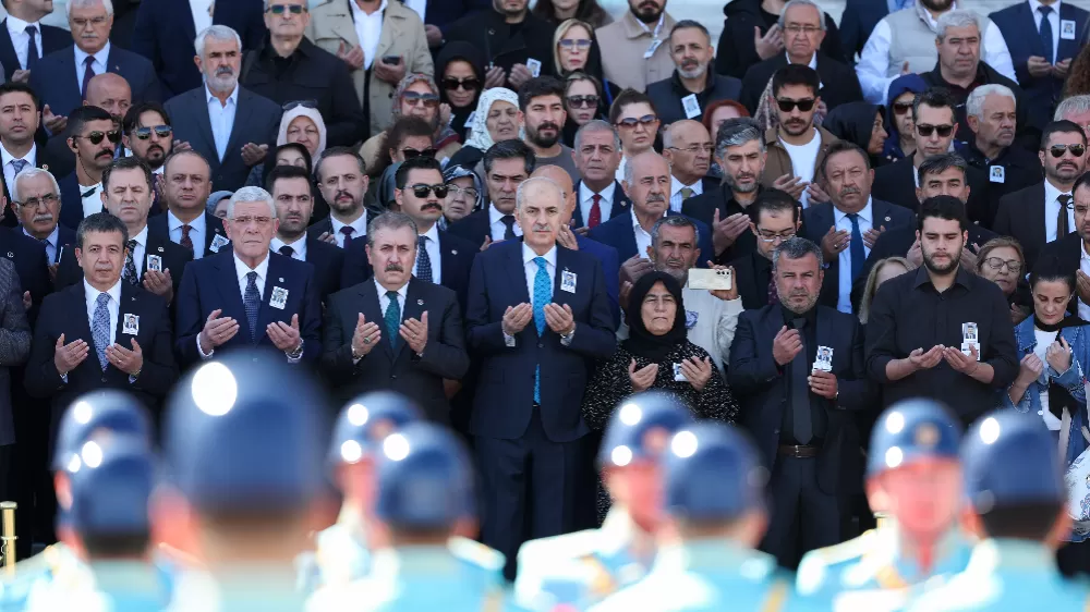 Hayatını Kaybeden19 Dönem BBP Milletvekili Ökkeş Şendiller için TBMM'de tören düzenlendi