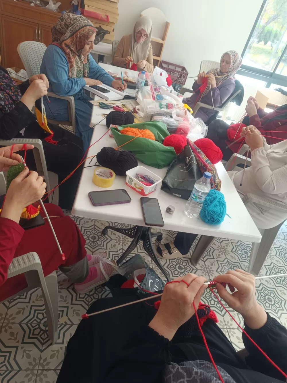 Mamak'ta “Biz Üreten Eller Atölyesi” 5 yılda 500 kadına ulaştı.