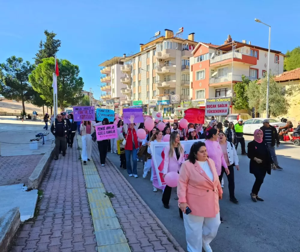 Bucak’ta Meme Kanseri Farkındalık Haftası etkinliği