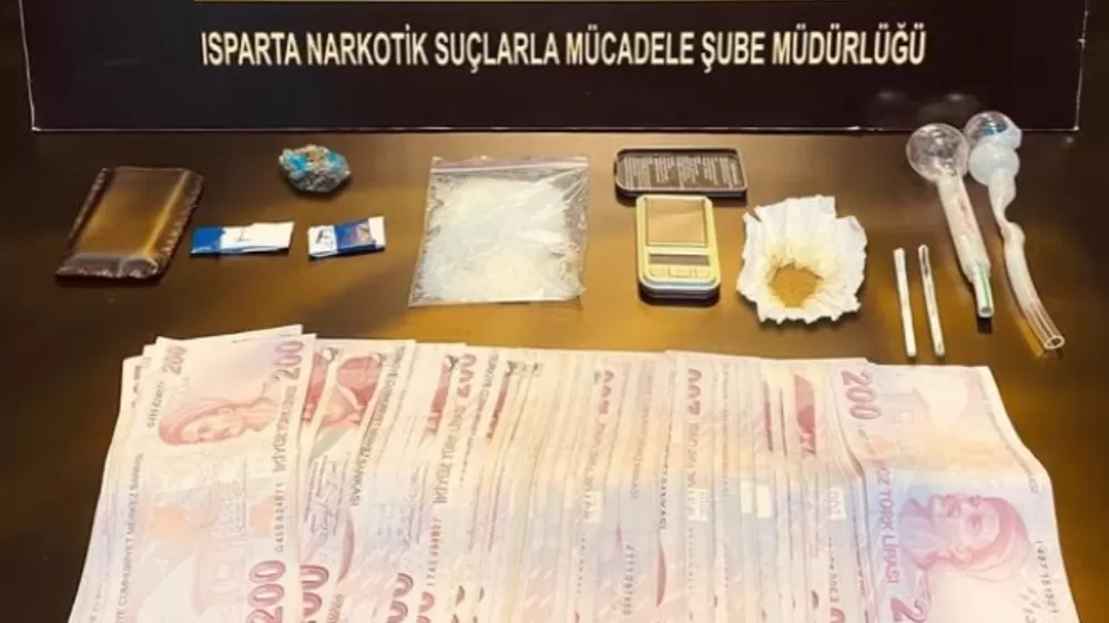 Isparta'da 2 ayrı operasyon 2 şüpheli gözaltına alındı