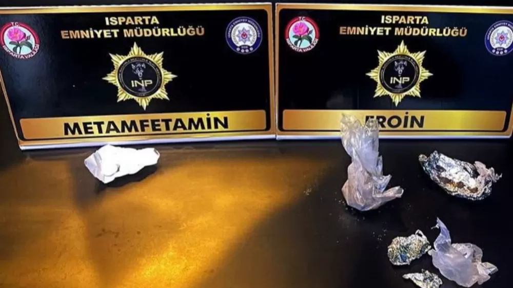 Isparta'da uyuşturucu operasyonu: 1 gözaltı