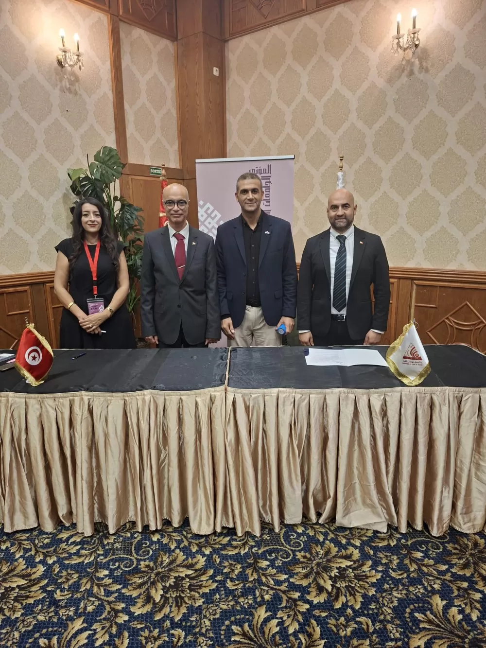 MAKÜ, Tunus’ta 5. Türk–Arap Üniversiteleri Kongresi’nde stratejik iş birliklerini genişletti