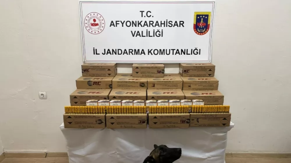 Jandarma 10 bin adet kaçak av tüfeği mermisi ele geçirdi