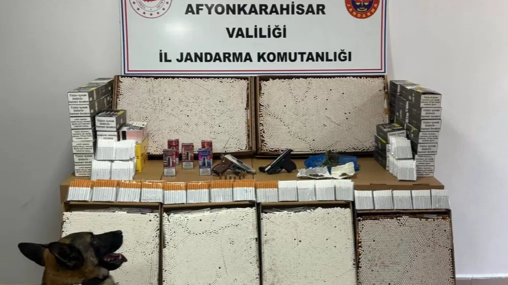 Jandarmadan uyuşturucu ve kaçak makaron operasyonu