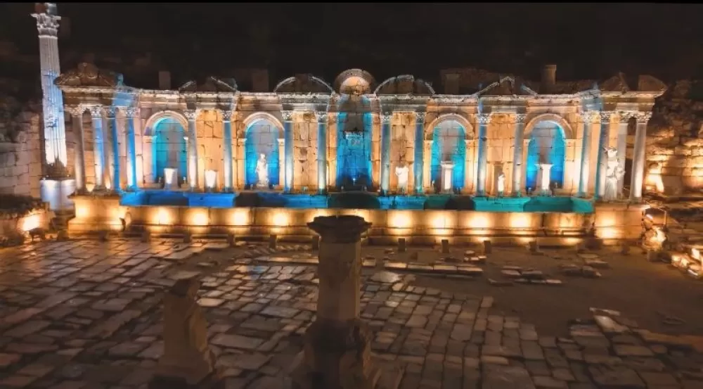 Sagalassos Antik Kenti ışıklarıyla gece müzeciliğine hazırlanıyor