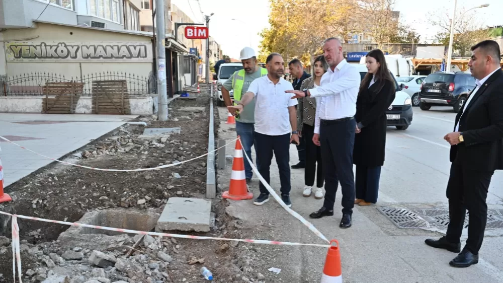  Karacabey Belediyesi’nden Yeniköy’e modern dokunuşlar