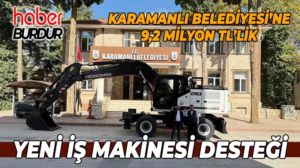 Karamanlı Belediyesi araç filosunu güçlendiriyor
