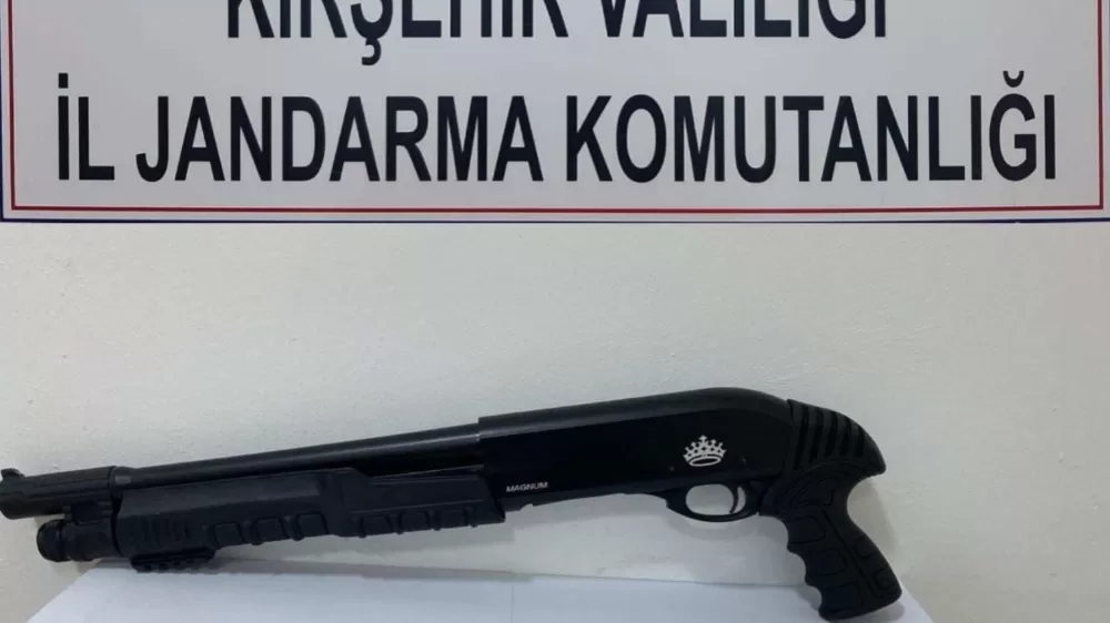  Kırşehir’de ruhsatsız tüfek operasyonu