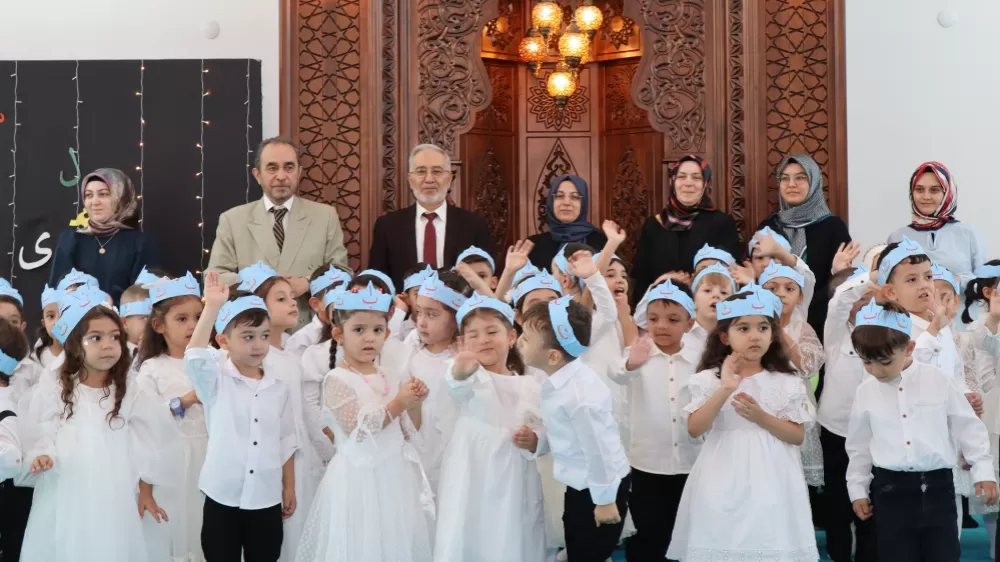 Konya Karatay Müftülüğü 4-6 Yaş öğrencilerine yönelik Bed-i Besmele programı