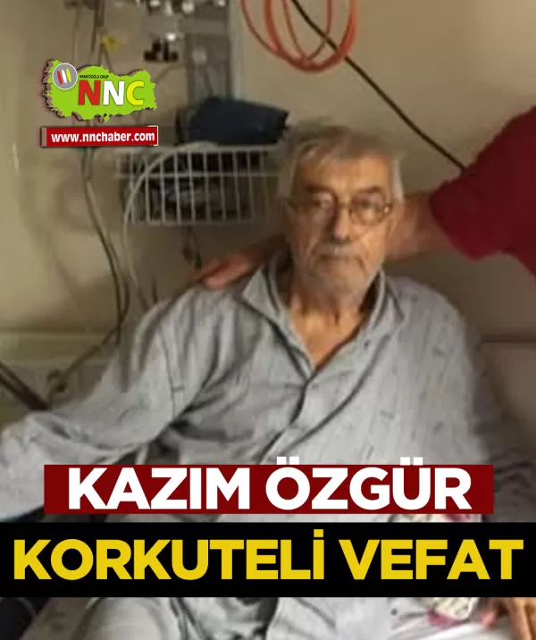 Korkuteli Vefat Kazım Özgür