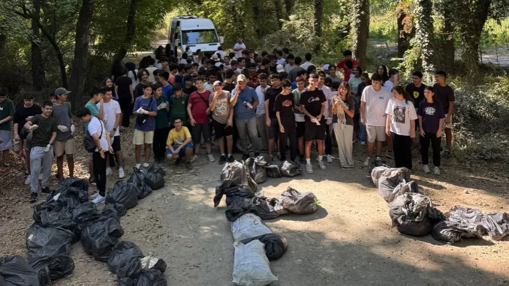 Köyceğiz Fen Lisesi’nden çevre temizliği etkinliği