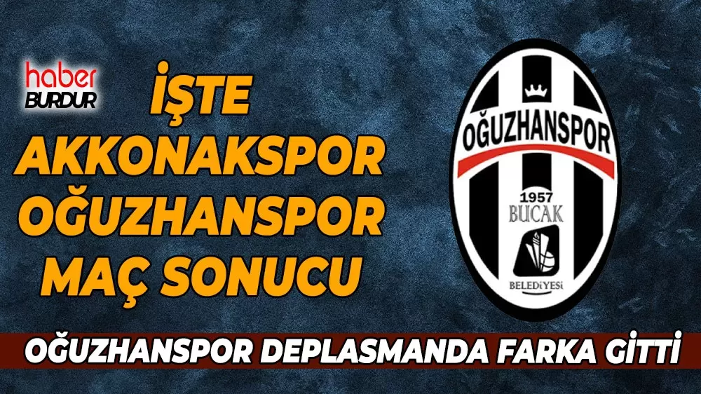 Oğuzhanspor 3 haftada ikinci galibiyetini aldı