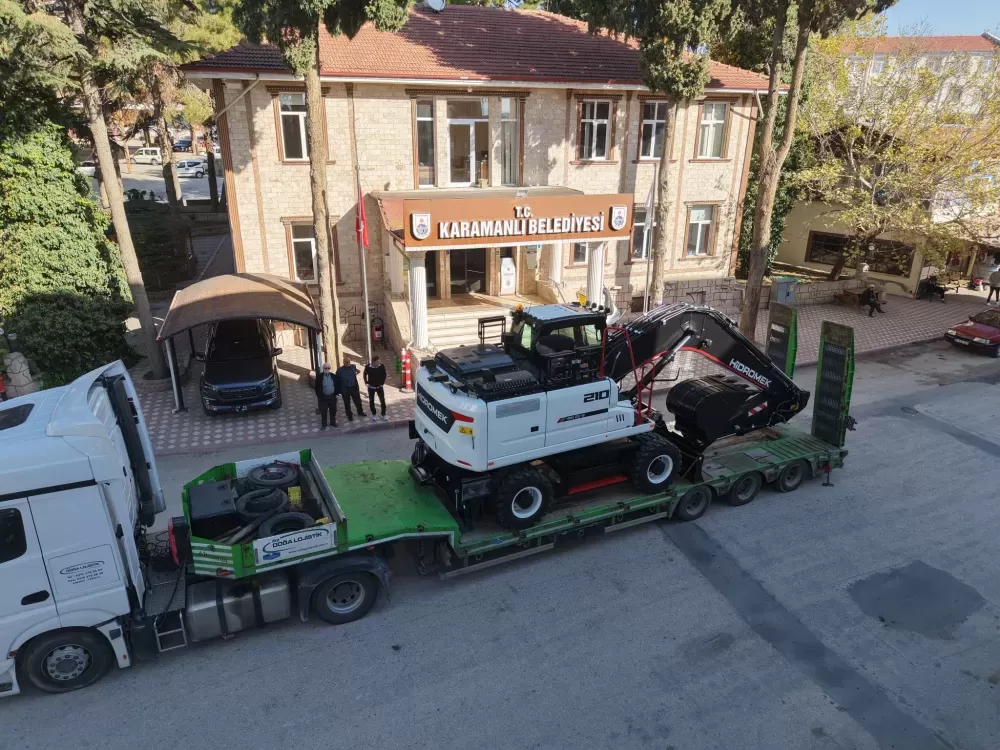 Karamanlı Belediyesi araç filosunu güçlendiriyor