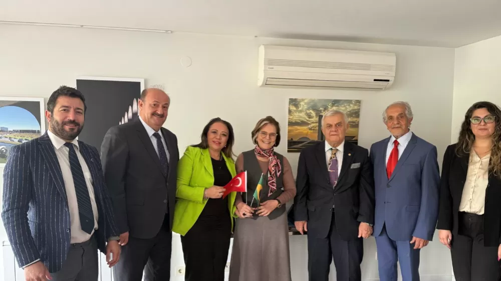 SATKOF’tan Brezilya Büyükelçiliği ile sağlık diplomasisinde sürdürülebilir iş birliği adımları