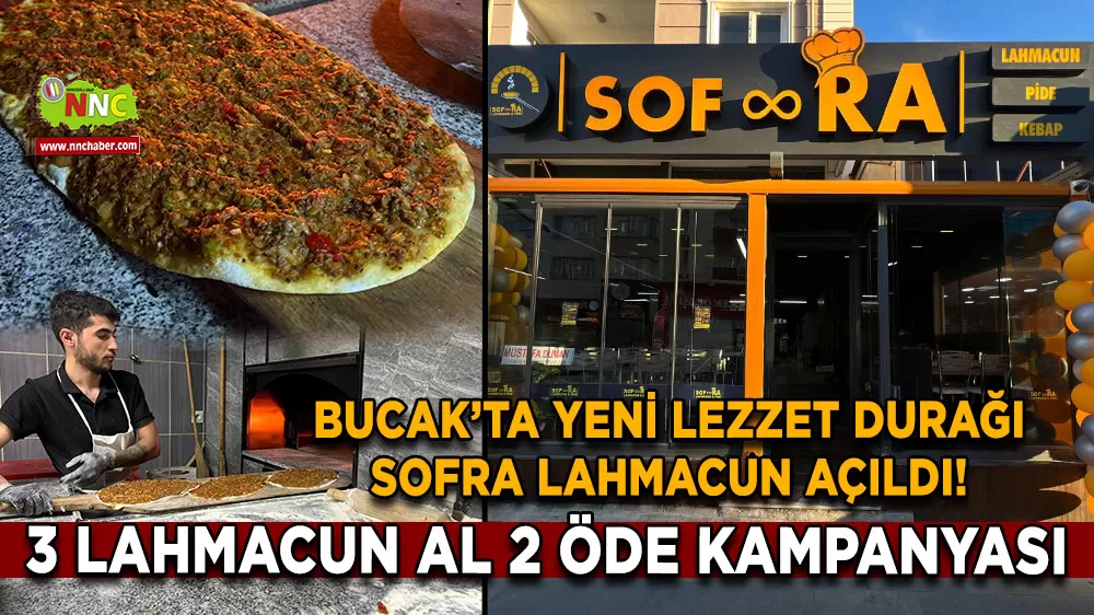 Sofra Lahmacun açılışa özel kampanya ile hizmetinizde! 3 al 2 öde fırsatını kaçırmayın
