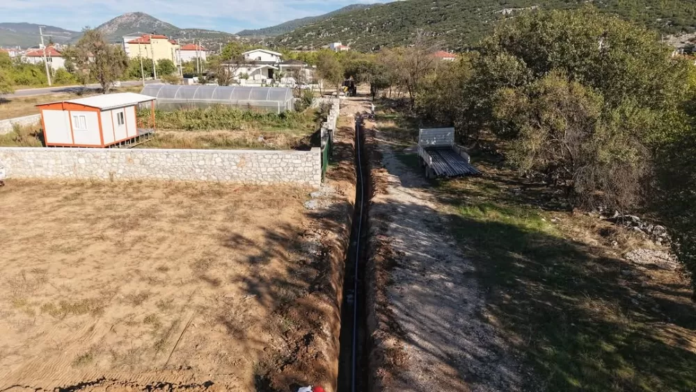 Bucak'ta imara yeni açılmıştı! Altyapı çalışması başladı