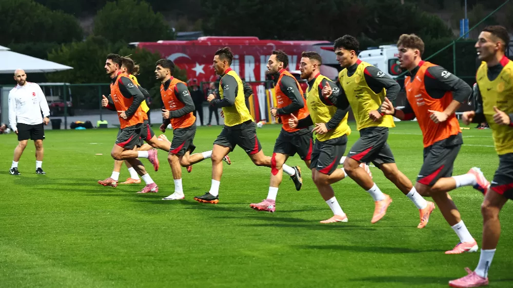 Türkiye A milli Futbol Takımı Bulgaristan ve Gürcistan maçlarının hazırlıklarına başladı