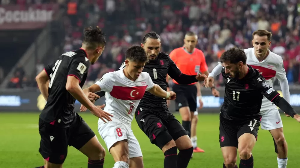 Türkiye Farklı Galibiyet serisini Gürcistan'ı yenerek sürdürdü 