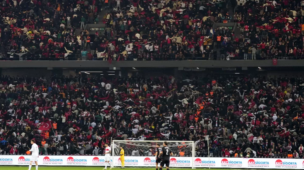  Türkiye - Gürcistan maçını 27 bin 974 seyirci takip etti Geliri Gazze halkına 