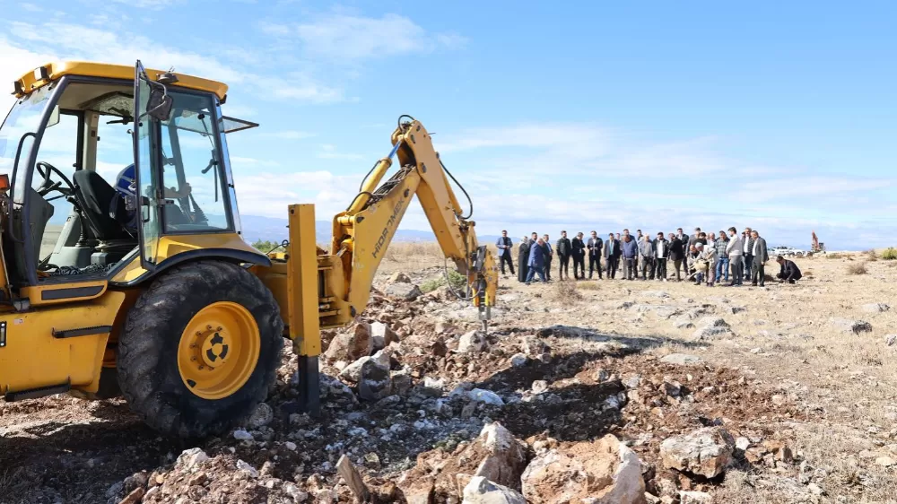 Vezirköprü Karma OSB’de ilk temel atıldı