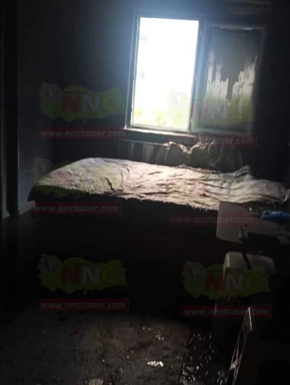 Bucak'ta apartman dairesinde yangın! Alevler tedirgin etti