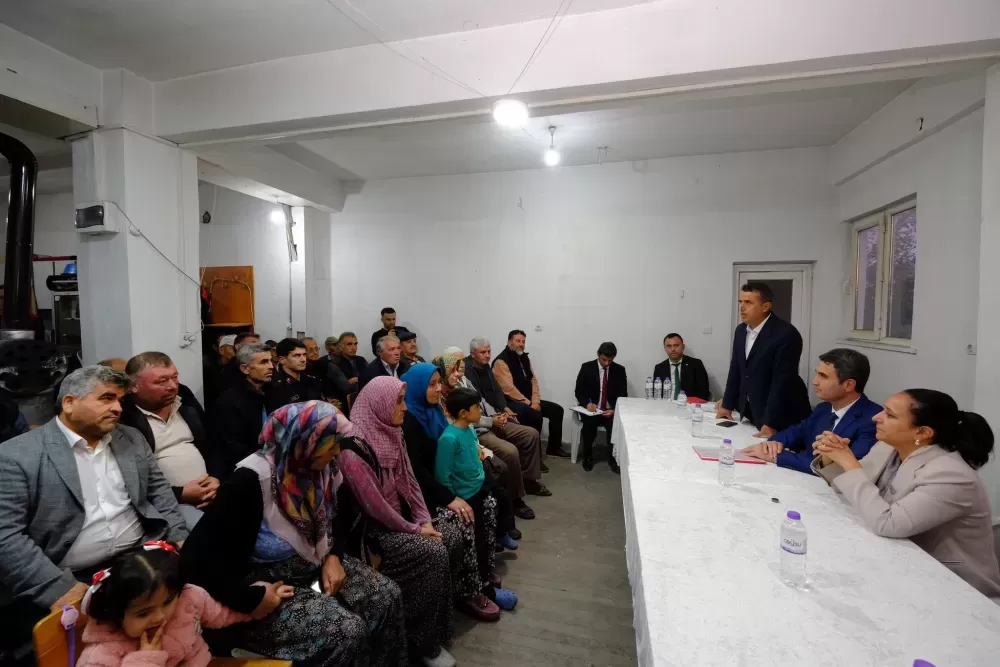 Vali Bilgihan'dan Çamlık Köyü'ne ziyaret Vatandaşlarla buluştu