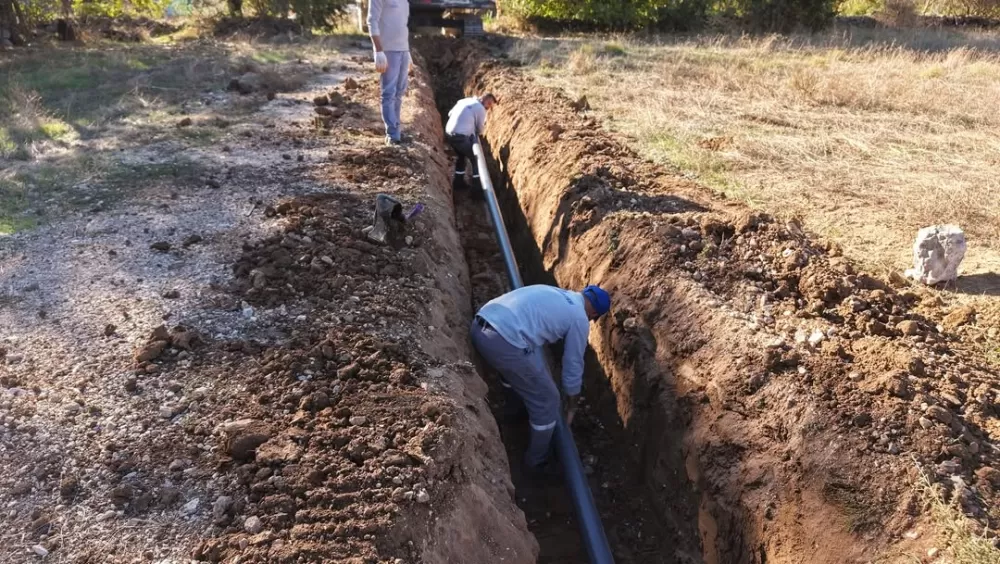 Bucak'ta imara yeni açılmıştı! Altyapı çalışması başladı