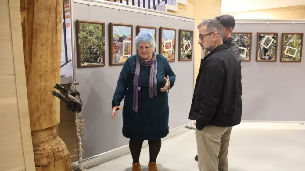 Yaylanın renkleri Karabağlar resim sergisinde