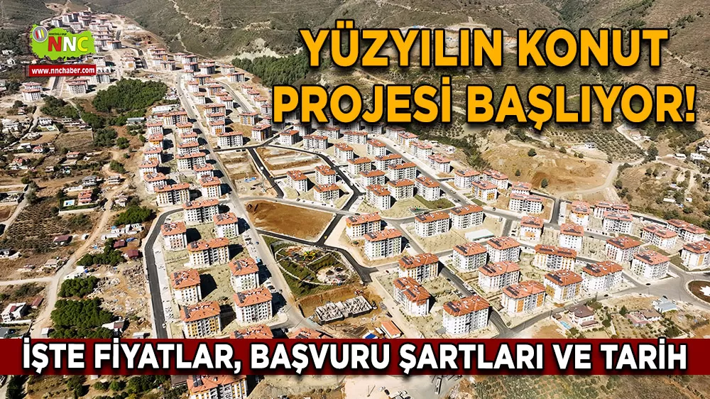 Yüzyılın konut projesi başlıyor! İşte fiyatlar, başvuru şartları ve tarih