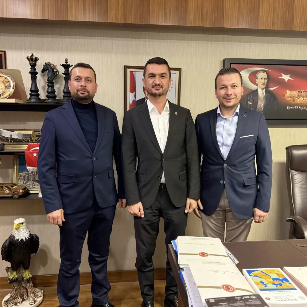 Burdur Milletvekili Mustafa Oğuz, TBMM’de hemşehrilerini ağırladı