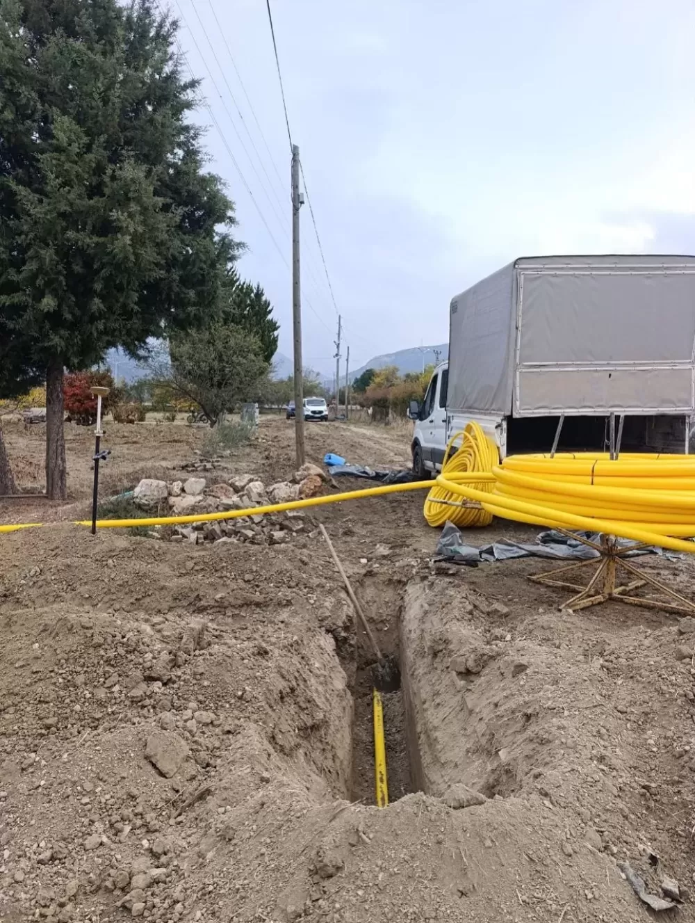 Kızılkaya Yeni Mahalle’de 4. Etap Doğalgaz altyapısı tamamlandı