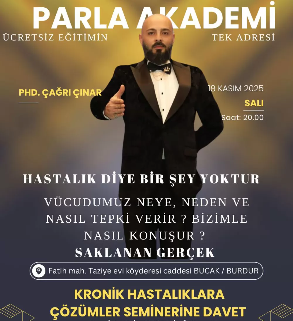 Bucak’ta Parla Akademi’den kronik hastalıklar semineri
