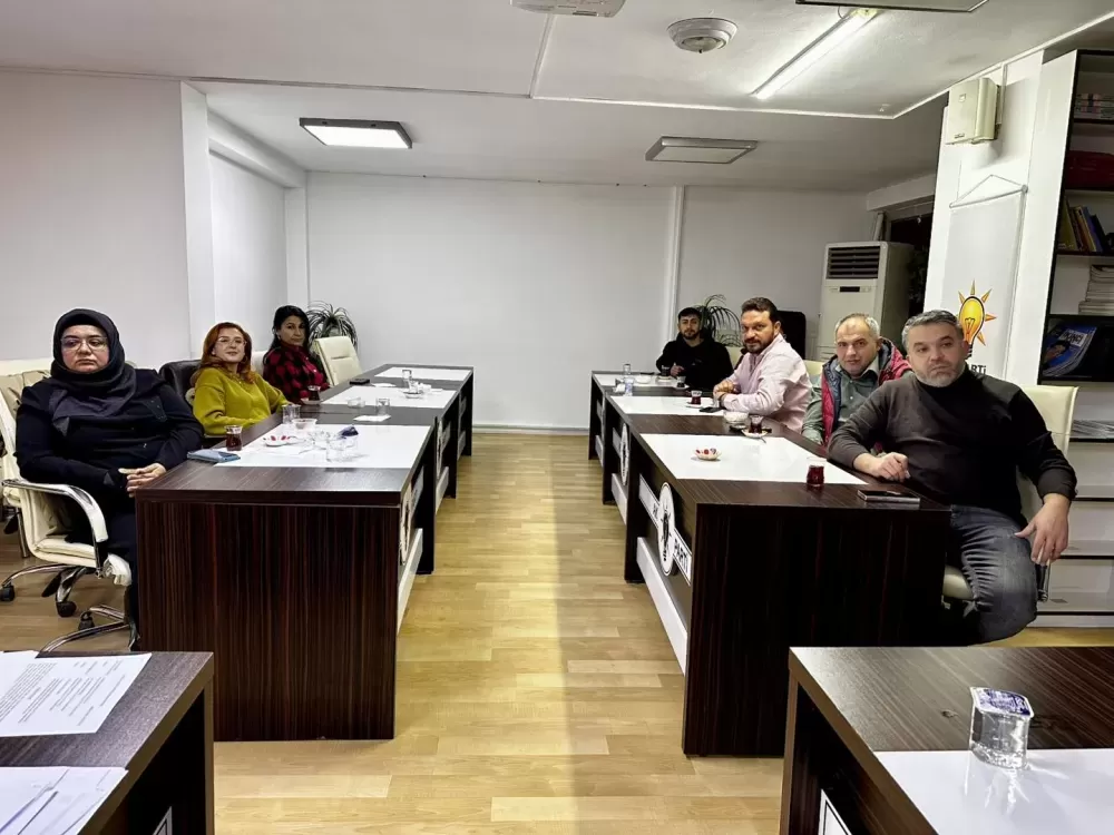 Mustafa Özboyacı Başkanlığında İl Yönetim Kurulu toplantısı yapıldı