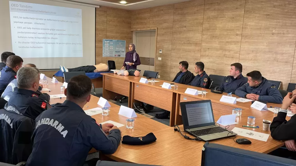 Burdur’da Jandarma personeline trafik kazalarına müdahale eğitimi verildi